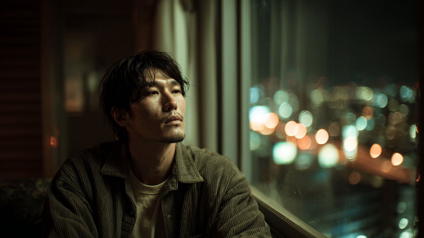 夜勤や不規則勤務が限界な30代飲食業男性が転職を考えている様子