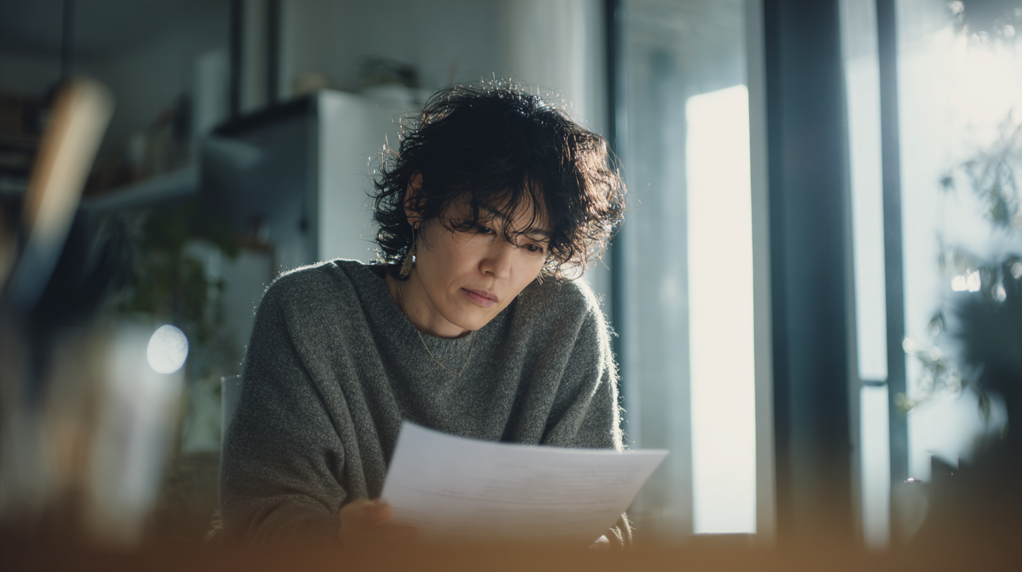 生活支援給付金が自分に関係あるか考える人のイメージ